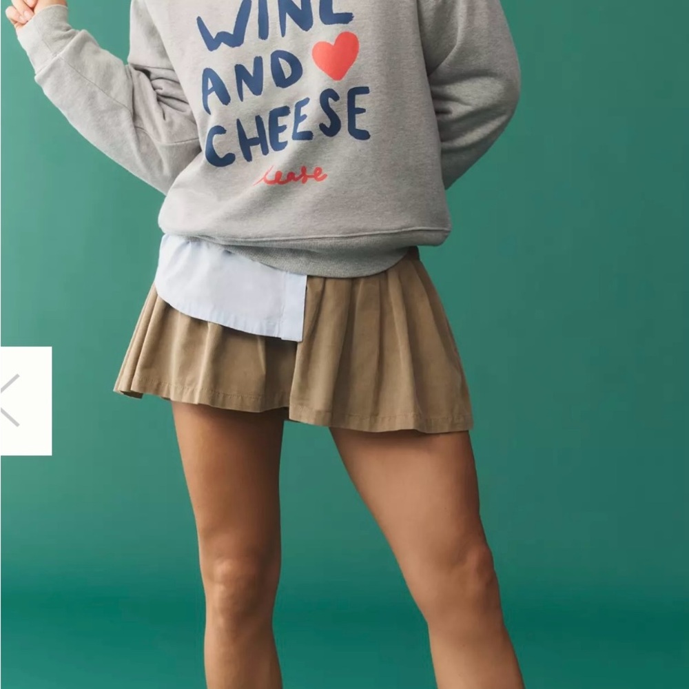 Maeve Oversized Grey Sweatshirt